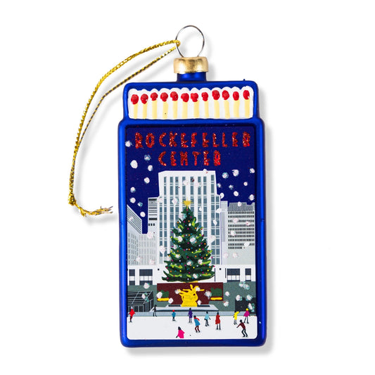 Matchbook Ornament - Rockefeller Center - Furbish Studio