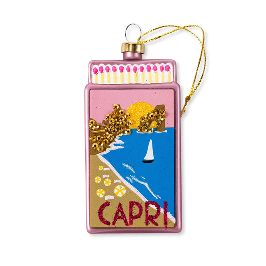 Matchbook Ornament - Capri - Furbish Studio