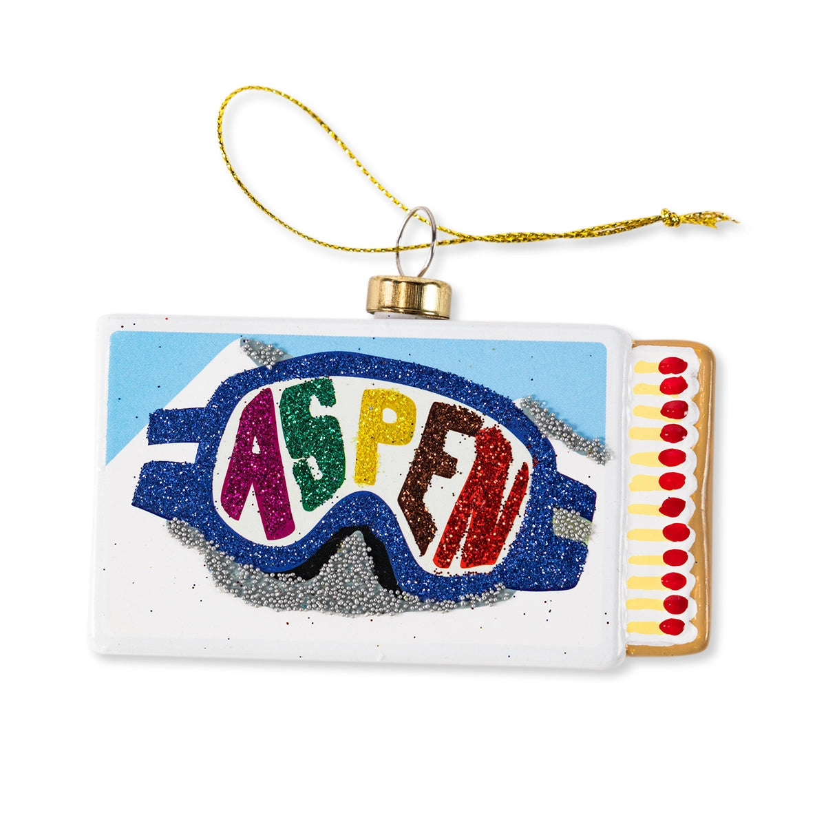 Matchbook Ornament - Aspen - Furbish Studio