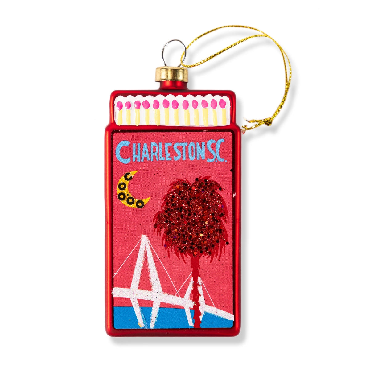 Matchbook Ornament - Charleston - Furbish Studio