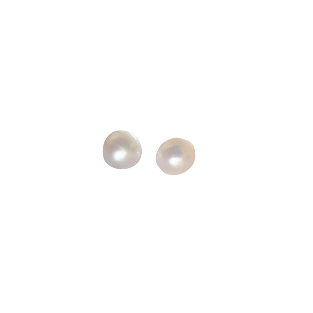 Freshwater Pearl Studs - Nikki Biedes