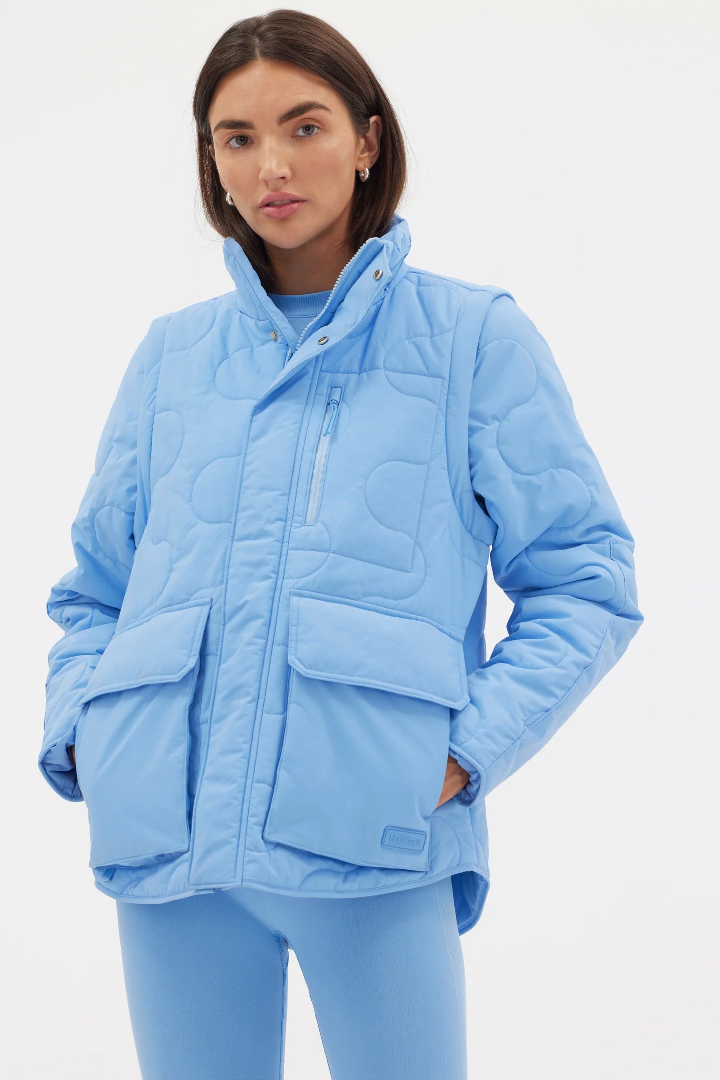 Davis Convertible Jacket - Light Blue - Half Days