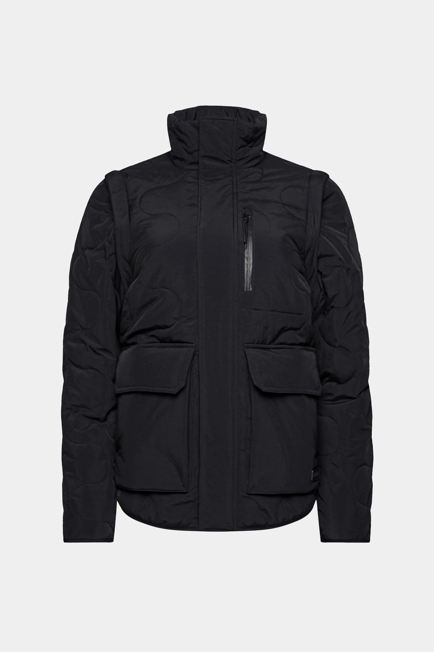 Davis Convertible Jacket - Black - Half Days