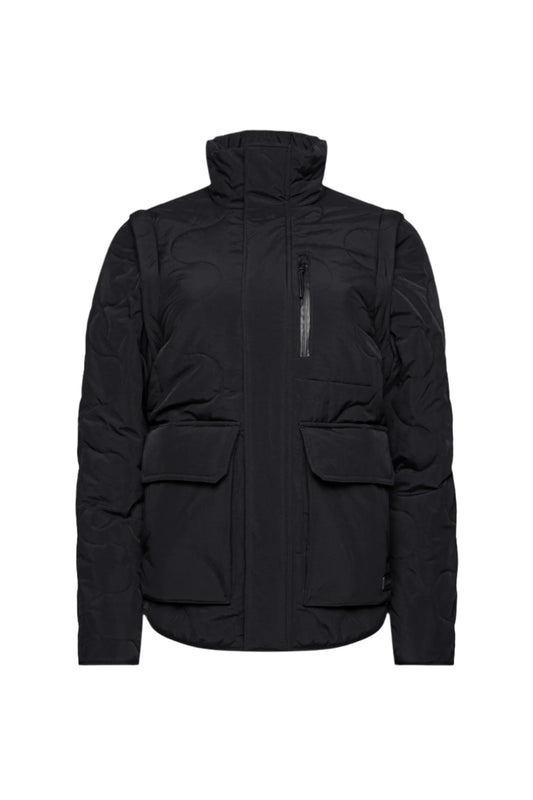 Davis Convertible Jacket - Black - Half Days