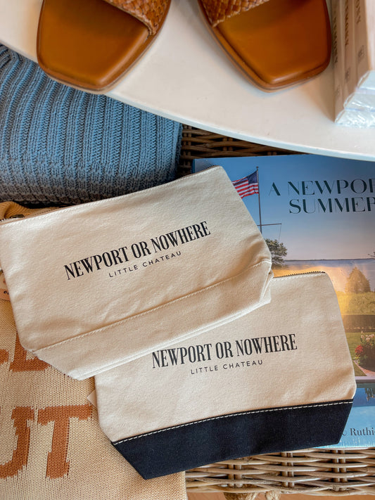 Newport or Nowhere Pouch - BOTH COLORS