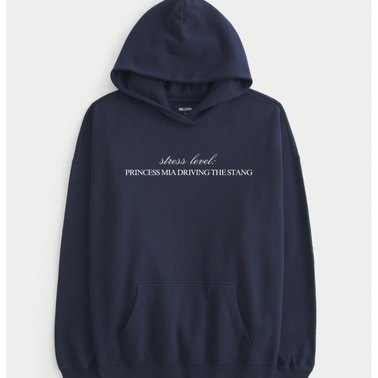 Princess Diaries Sweatshirt Hoodie - Navy - Limited Edition