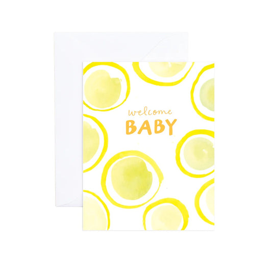 Karley Baby Greeting Card - Evergreen Summer