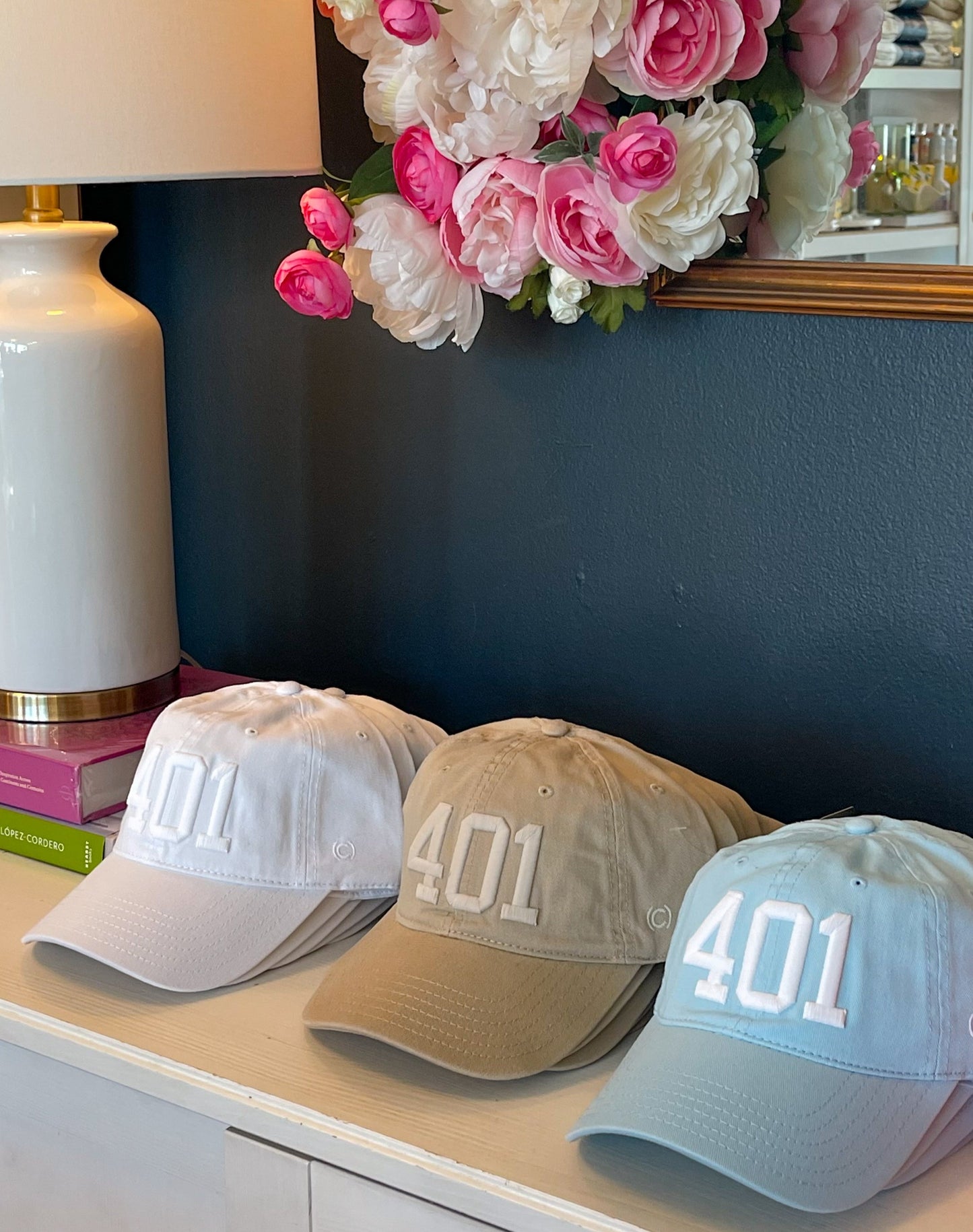 401 Cotton Baseball Hat - ALL COLORS