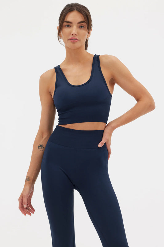 Marie Longline Top - Navy - Half Days