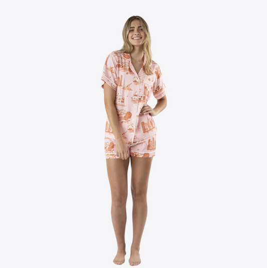 Nashville Pajama Short Set - Katie Kime
