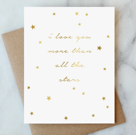 I Love You More Than All the Stars - Abigail Jayne Design