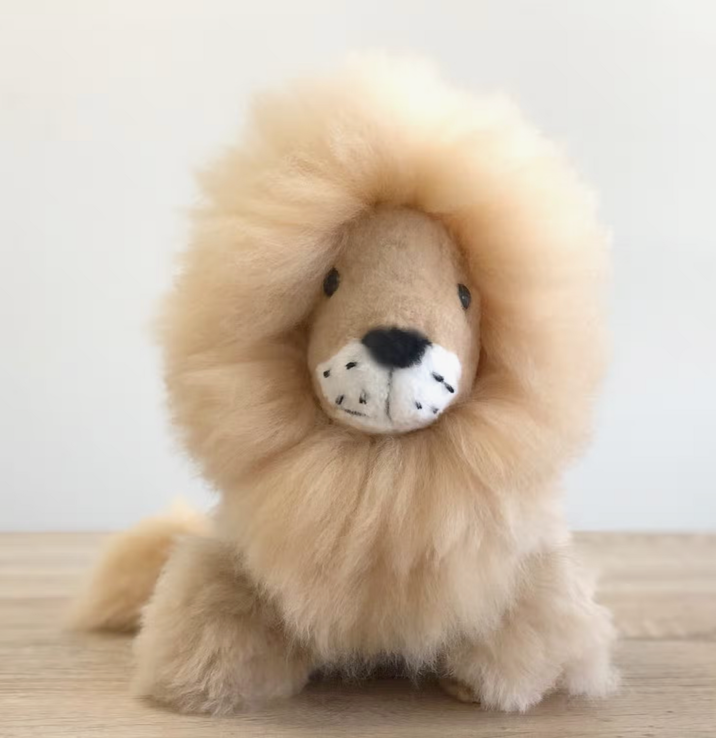 Alpaca Stuffed Animal - Lion