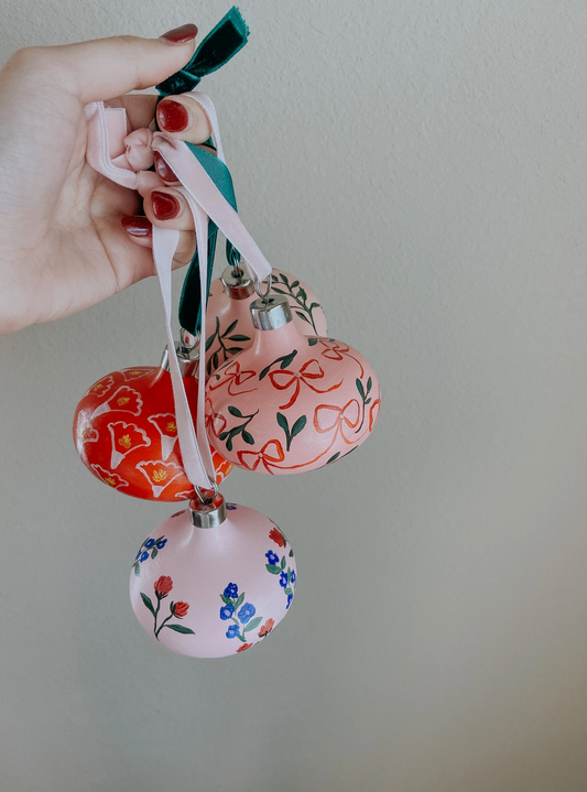 Hand Painted Ceramic Ornaments (ALL DESIGNS) - Dawning Grace