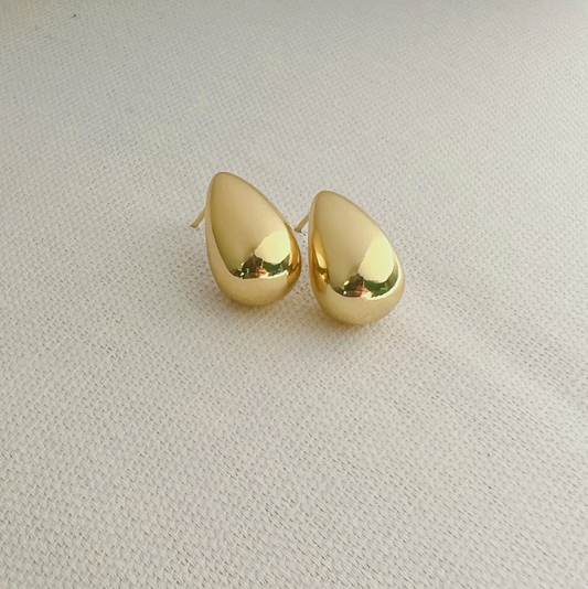 Dome Studs Earrings Gold Filled - True By Kristy Jewelry