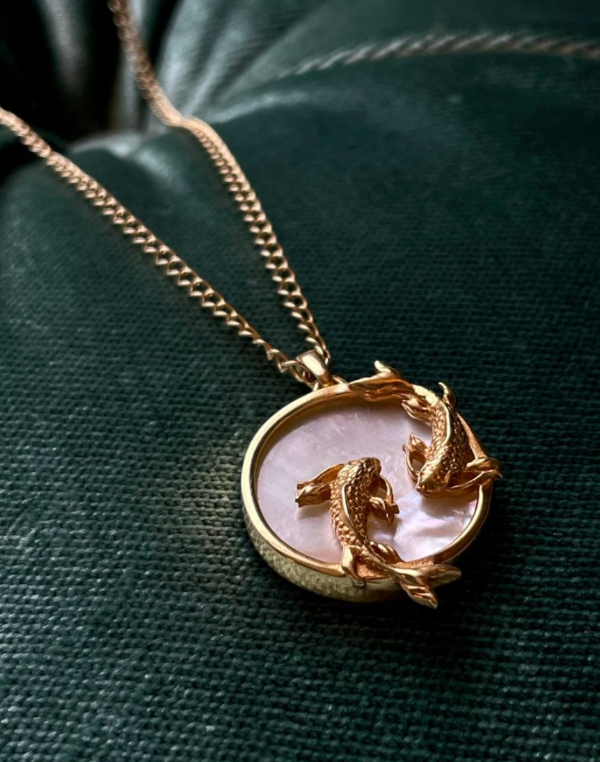 Zodiac Collection Mother of Pearl Necklaces (ALL ZODIACS) - Freya Rose London