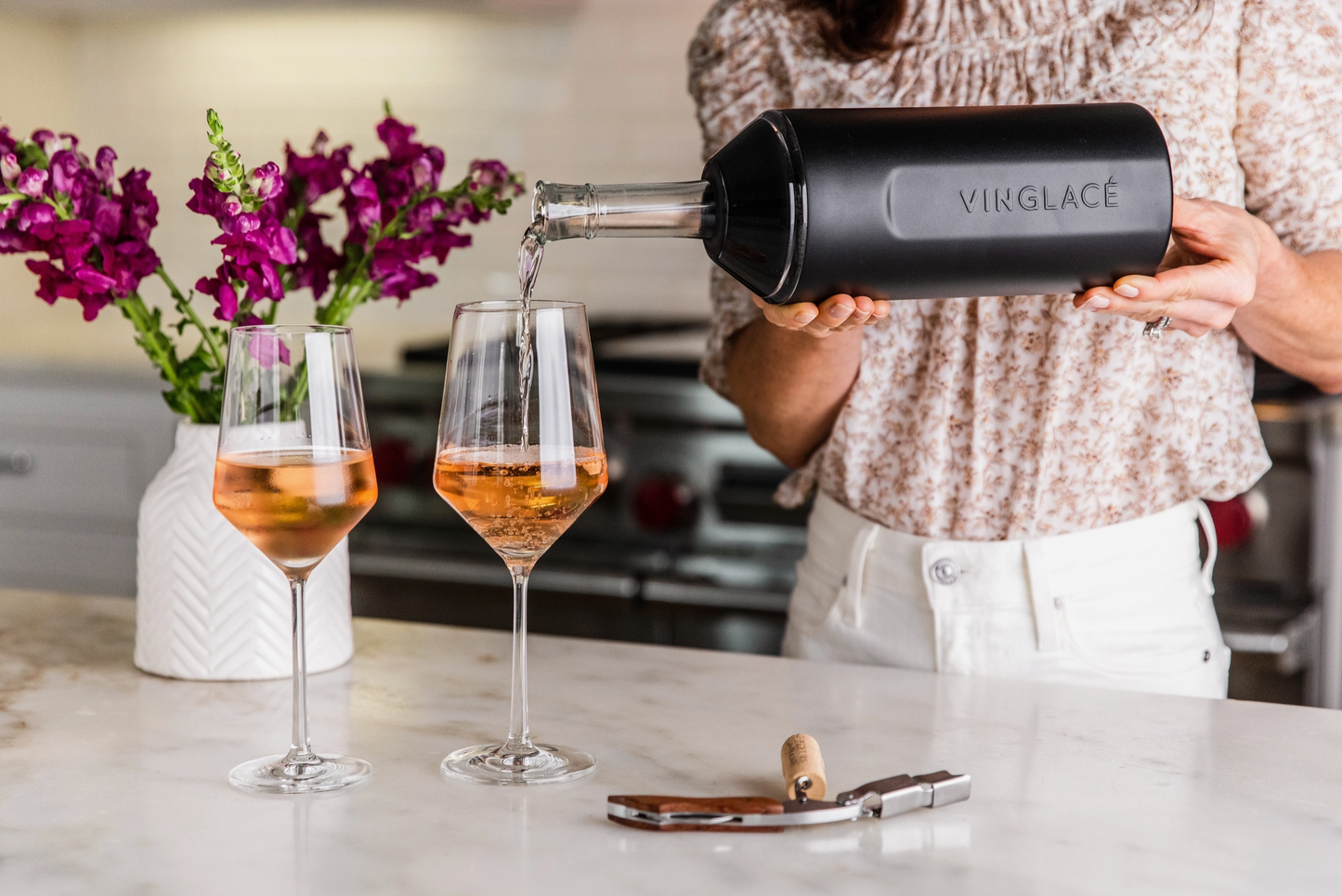 Vinglacé Wine & Champagne Chiller - Black