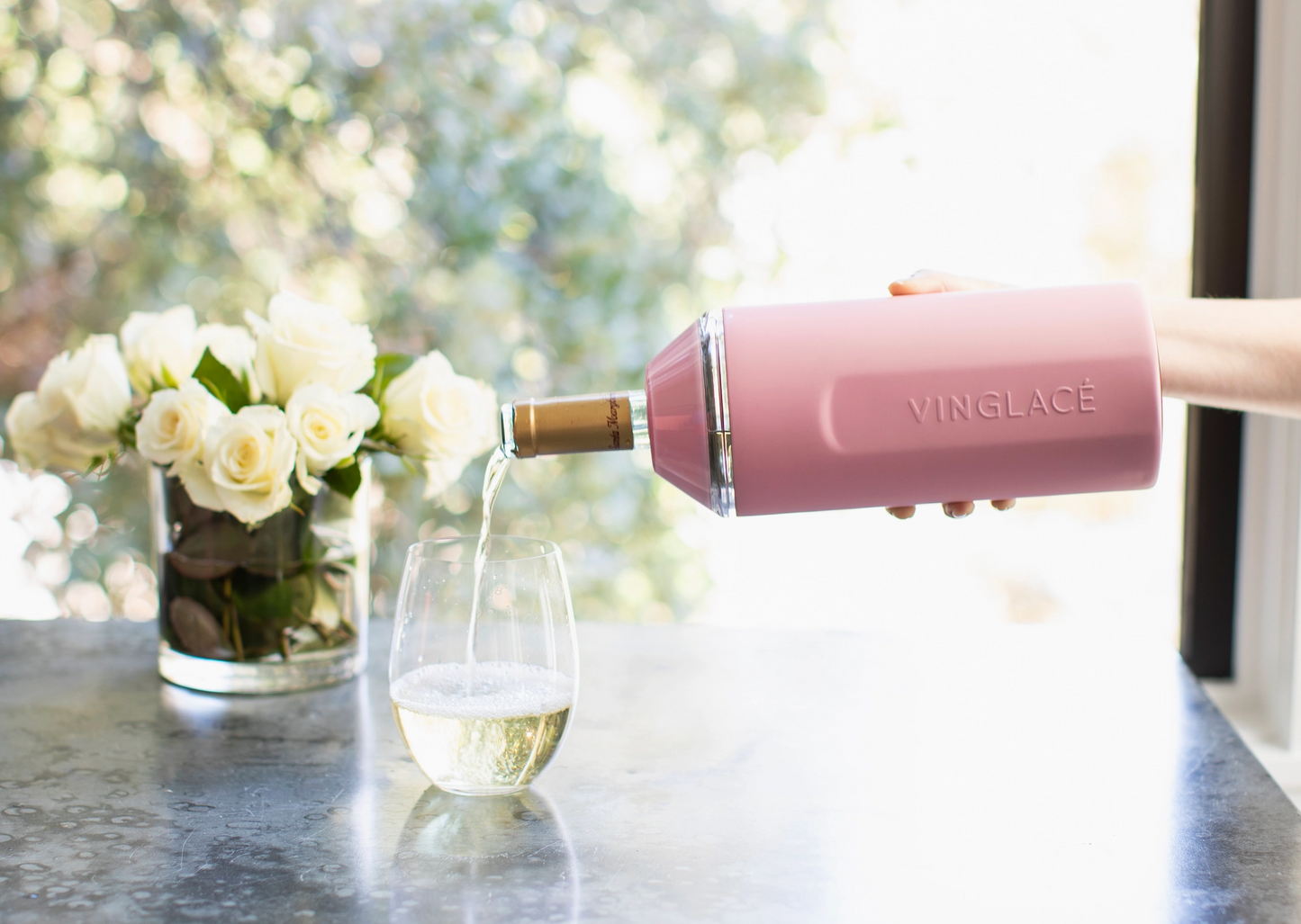 Vinglacé Wine & Champagne Chiller - Rose
