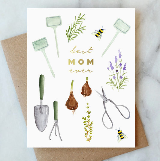 Gardening Mom Greeting Card Mother's Day - Abigail Jayne
