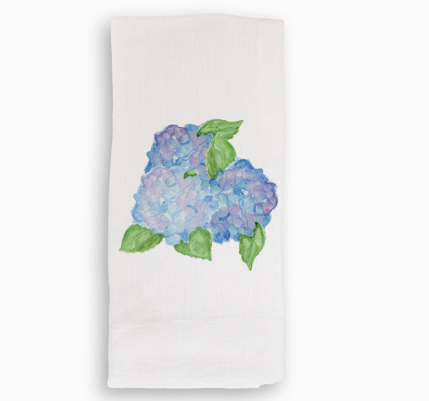 Hydrangea Linen Tea Towel - French Graffiti