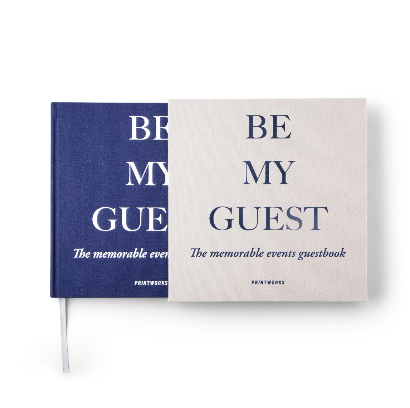 Guest Book - Grey/Navy - Printworks