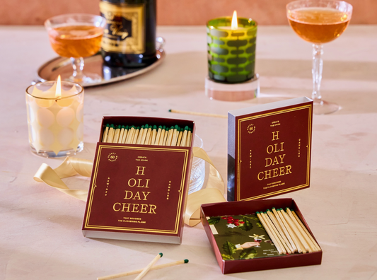 Holiday Cheers Matchbox - Rewined