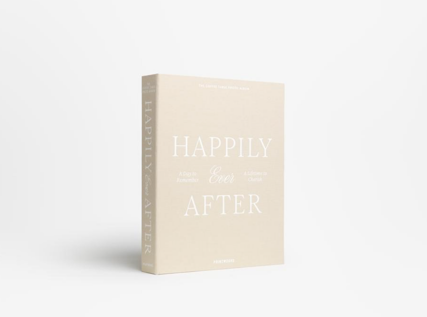 Wedding Album - Happily Ever After Beige - Printworks