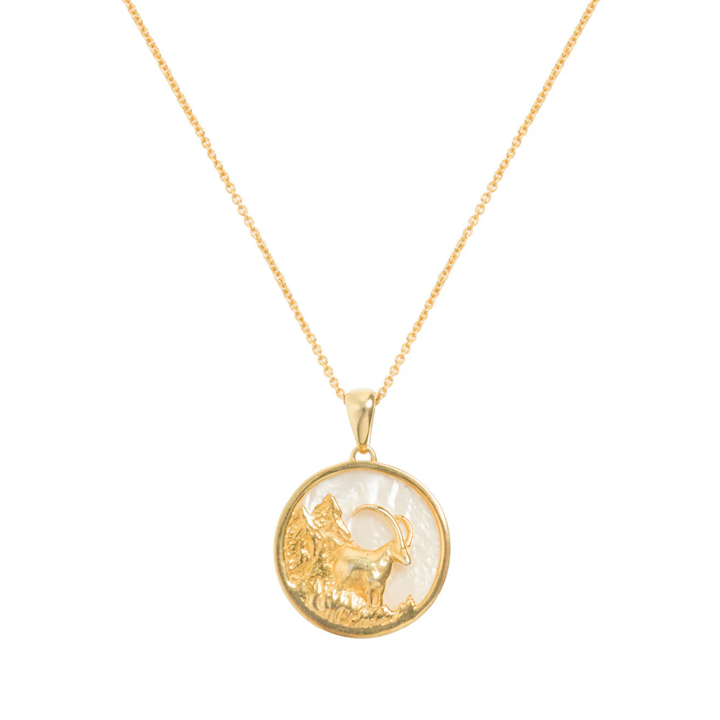 Zodiac Collection Mother of Pearl Necklaces (ALL ZODIACS) - Freya Rose London