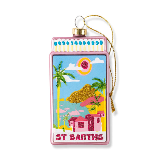 Matchbook Ornament - St. Barths - Furbish Studio