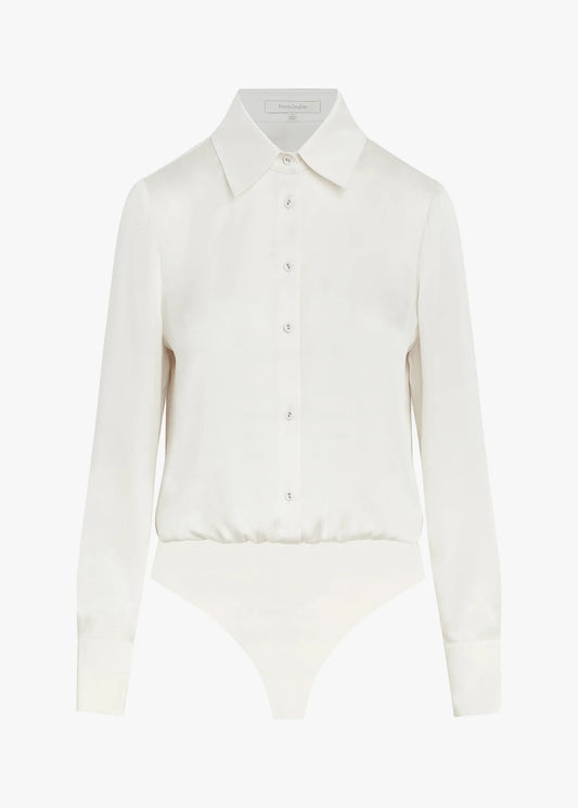 The Take Me Seriously Bodysuit - Ivory - Favorite Daughter