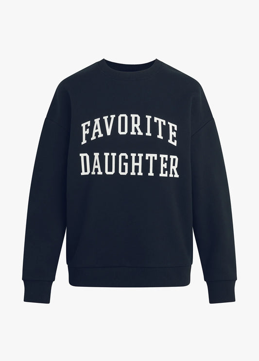 The Collegiate Sweatshirt - Navy - Favorite Daughter