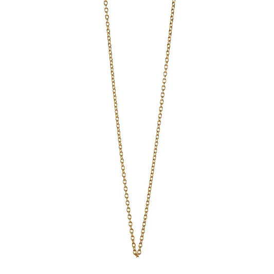 Cable Chain Necklace (16 - 18 in) - Gold Vermeil - Jet Set Candy