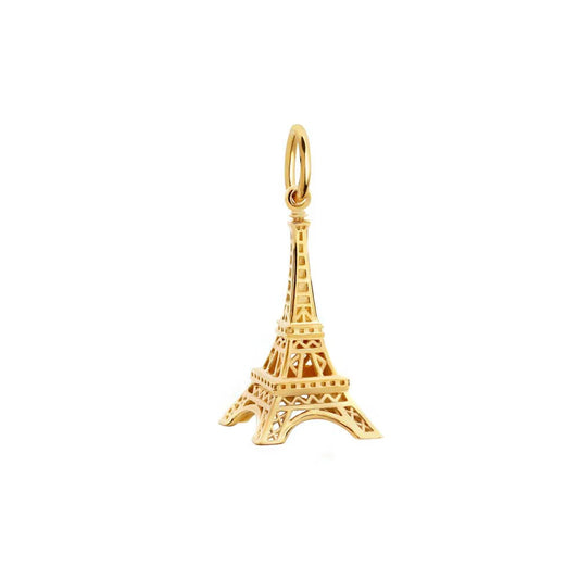 Eiffel Tower Charm - Gold Vermeil - Jet Set Candy