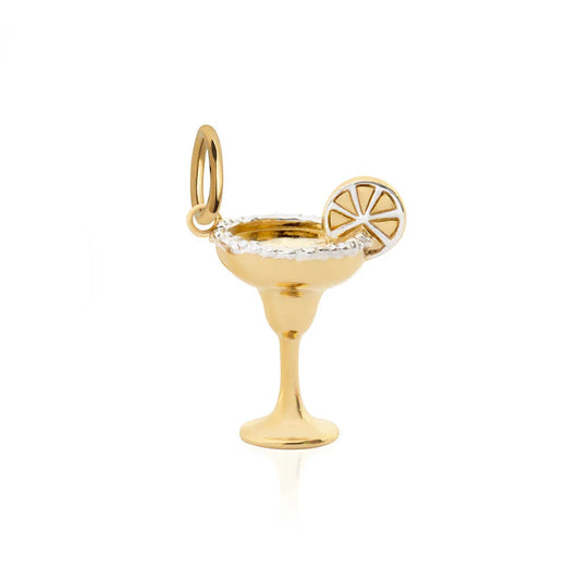 Margarita Charm - Gold Vermeil - Jet Set Candy