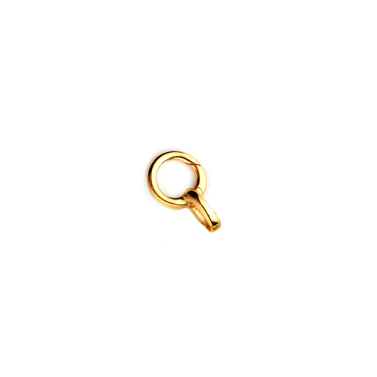 Infinity Link Charm Holder - Gold Vermeil - Jet Set Candy