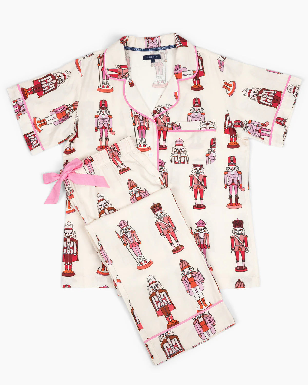 Holiday March Pajama Pants Set Nutcracker - Katie Kime