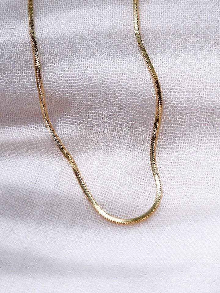 Mini Herringbone Chain - Laka - Ke Aloha Jewelry
