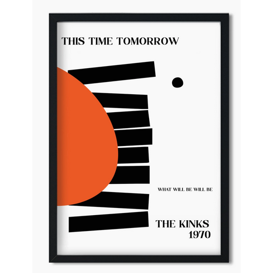 This Time Tomorrow The Kinks Art Print - Fanclub