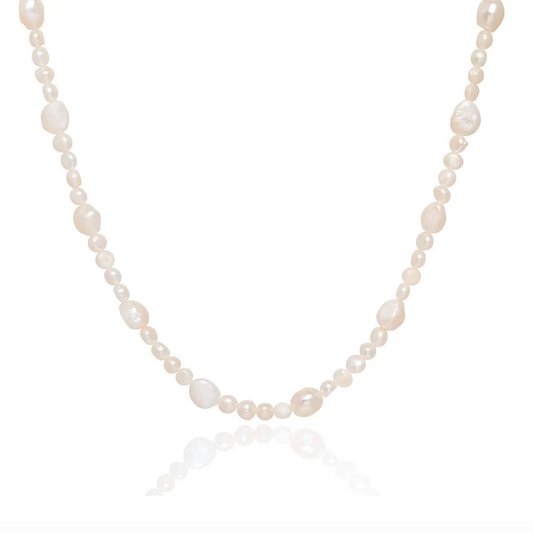 Paloma Baroque Pearl 14k Gold Filled Necklace - Ella Palm
