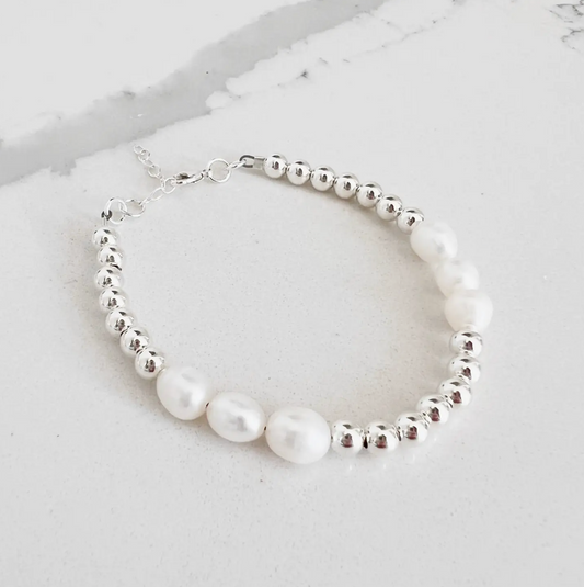 Luxe Pearl Beaded Bracelet - True by Kristy Jewelry