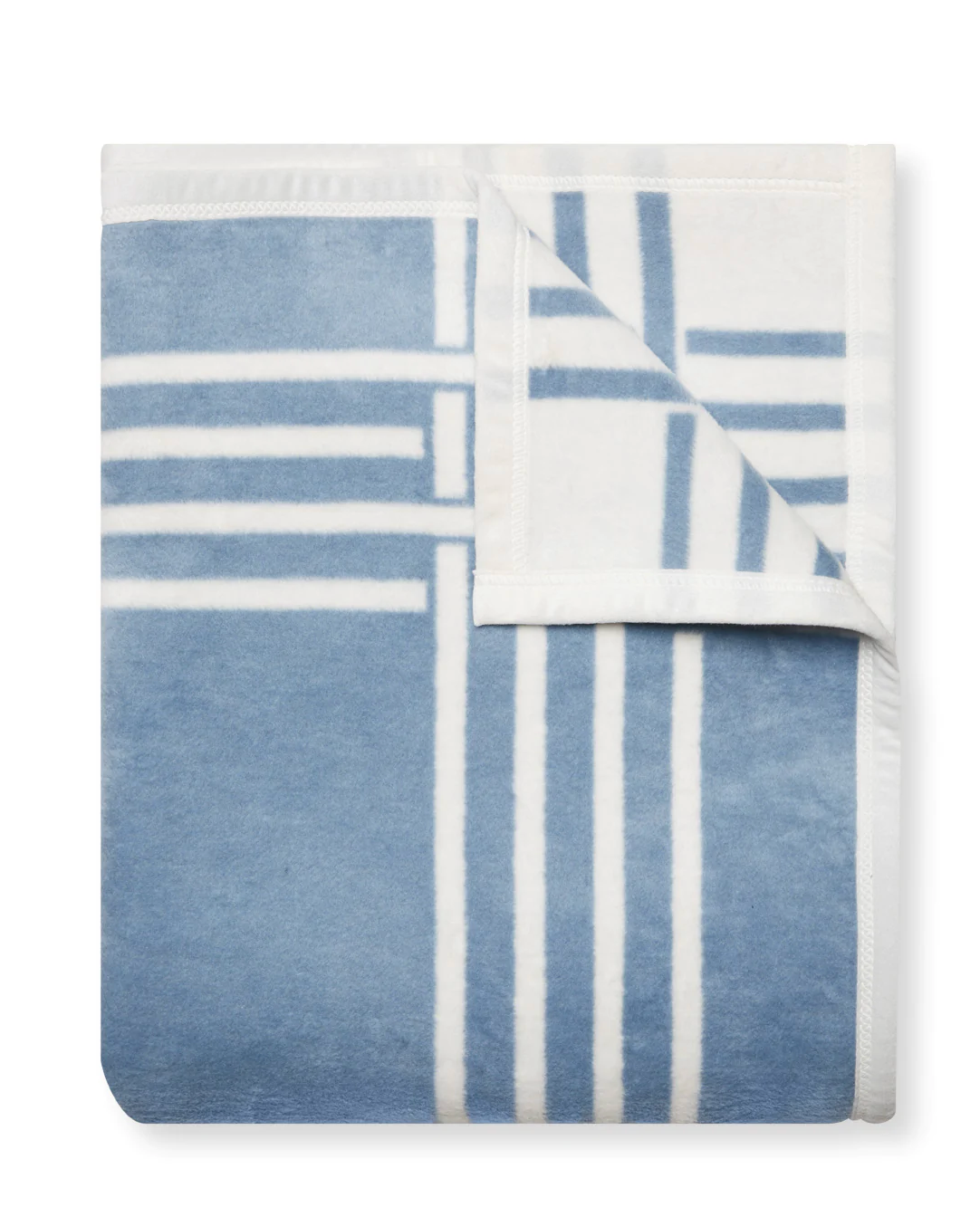 The Basketweave Blanket - Blue - Chappywrap
