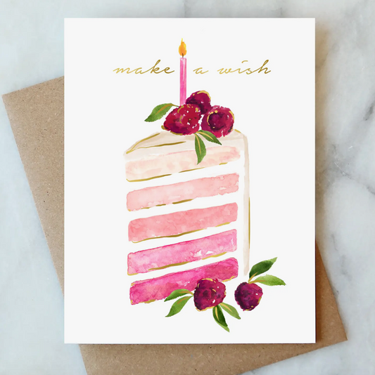 Birthday Slice Card - Abigail Jayne Design