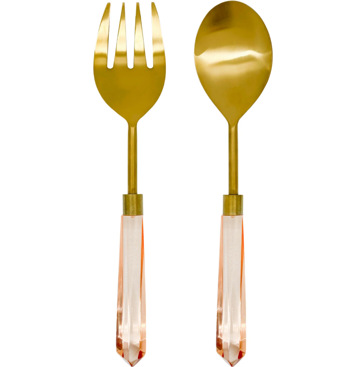 Acrylic Serving Set - Blush Pink - Laura Park